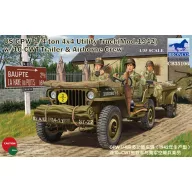   Bronco GPW 1/4 ton 4x4 Utility Track Mod.1942 w/10-CWT & Airborne Crew 1:35 (CB35106)