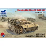   Bronco WWII German Assault Gun SturmgeschützIII Ausf D (SdKfz 142) in El Alamein 1:35 (CB35117)
