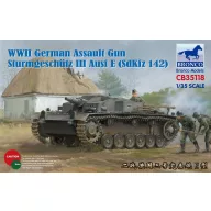   Bronco WWII German Assault Gun Sturmgeschütz III Ausf E (SdKfz 142) 1:35 (CB35118)