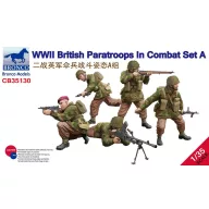   Bronco WWII British Paratroops in Combat Set A 1:35 (CB35130)