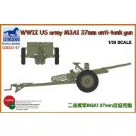 Bronco WWII US Army M3A1 37mm Anti-Tank Gun 1:35 (CB35147)