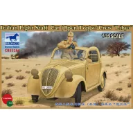   Bronco Italian Light Staff Car(Open Top) w/Crew Libya 1:35 (CB35164)