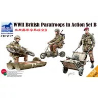   Bronco WWII British Parattroops In Action Set B 1:35 (CB35192)