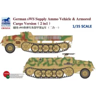   Bronco German sWS Supply Ammo Vehicle & Armored Cargo Version (2 in 1) 1:35 (CB35214)