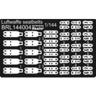 Brengun Luftwaffe seat belts 1:144 (BRL144004)