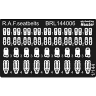 Brengun U K seat belts 1:144 (BRL144006)