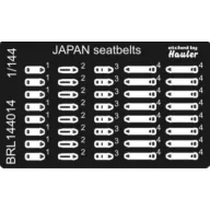 Brengun JAPAN seat belts 1:144 (BRL144014)