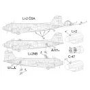Brengun Douglas C-47- Lisunov Li-2 1:144 (BRL144071)