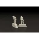 Brengun German pilot WWII (two pieces) 1:144 (BRL144081)
