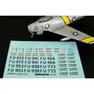 Brengun F-86F SABRE 335th FIS decal 1:144 (BRL144084)