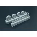 Brengun Mosquito wheels 1:144 (BRL144153)