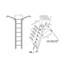 Brengun A4 Skyhawk ladder (Platz-Eduard kit) 1:144 (BRL144158)