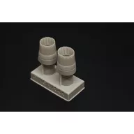 Brengun F-16 PW229 Engine nozzle 1:144 (BRL144196)