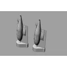 Brengun Refueling pod KC-130J (2pcs) 1:144 (BRL144200)
