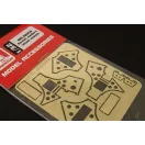 Brengun Soviet modern wheel chocks 1:32 (BRL32003)