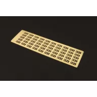 Brengun Cowling fasteners WWI (50pcs) 1:32 (BRL32006)