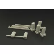 Brengun US Navy wheel chocks (modern) 1:32 (BRL32018)