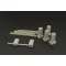 Brengun US Navy wheel chocks (modern) 1:32 (BRL32018)