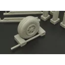 Brengun US Navy wheel chocks (modern) 1:32 (BRL32018)