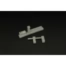 Brengun WWII U S Navy Wheel chocks 1:32 (BRL32034)
