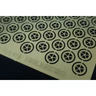 Brengun Tie down points (star type) 1:32 (BRL32050)