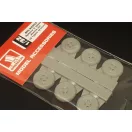 Brengun Spitfire 4 spoke wheels set (3 types of tires) 1:32 (BRL32053)