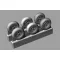 Brengun Spitfire 5 spoke wheels set (3 types of tires) 1:32 (BRL32054)