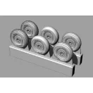 Brengun Spitfire 5 spoke wheels set (3 types of tires) 1:32 (BRL32054)
