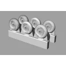Brengun Spitfire 3 spoke wheels set (3 types of tires) 1:32 (BRL32055)