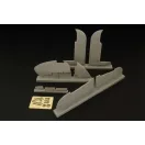 Brengun Beaufighter Mk IV -X control surfaces (TAMIYA) 1:48 (BRL48017)