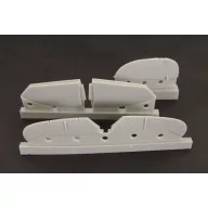   Brengun Spitfire MkIX control surfaces - early - for Airfix kit 1:48 (BRL48030)