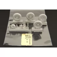 Brengun Wheels for Fw190 EARLY -LATE 1:48 (BRL48037)