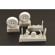 Brengun Huricane wheel set 1:48 (BRL48039)