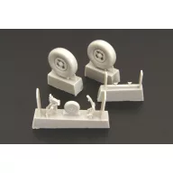 Brengun Huricane wheel set 1:48 (BRL48039)