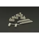 Brengun US Navy wheel chocks (modern) 1:48 (BRL48063)