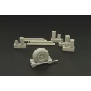 Brengun US Navy wheel chocks (modern) 1:48 (BRL48063)