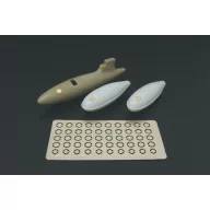 Brengun U S drop tanks caps 1:48 (BRL48070)