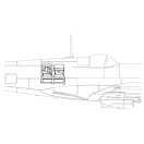 Brengun Spitfire PRU camera set 1:48 (BRL48104)