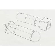 Brengun Mk24 Mine Fido“ torpedo 1:48 (BRL48107)