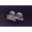 Brengun F4U Corsair Diamond Thread Wheels set 1:48 (BRL48113)