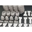 Brengun C-130 E-H engine set (Italeri kit) 1:48 (BRL48125)