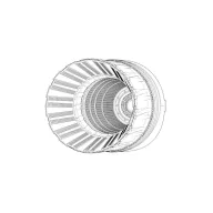   Brengun F-16C-D block 42-52 P&W F100 engine nozzle (Tamiya) 1:48 (BRL48127)