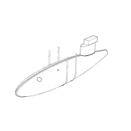 Brengun F6F Fuel tank 1:48 (BRL48136)