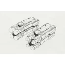 Brengun AGM-114 Hellfire (8pcs 2 racks) 1:48 (BRL48153)