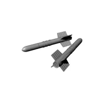 Brengun Tiny Tim rocket (2pcs) 1:48 (BRL48158)
