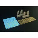 Brengun US GP 100lb AN-M30A1 bombs (10pcs) 1:48 (BRL48165)