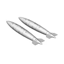Brengun USN 150 gal Douglas Fuel Tank 1:48 (BRL48176)
