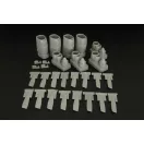 Brengun C-130 E-H engine set (Italeri kit) 1:72 (BRL72154)