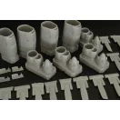 Brengun C-130 E-H engine set (Italeri kit) 1:72 (BRL72154)