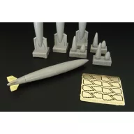 Brengun US 300gal Fuel tanks 1:72 (BRL72161)